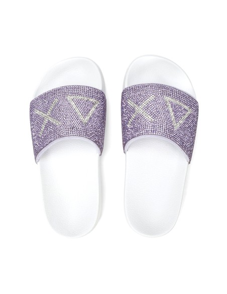 Sun68 Girl'S Slippers Logo Strass ciabatta mare